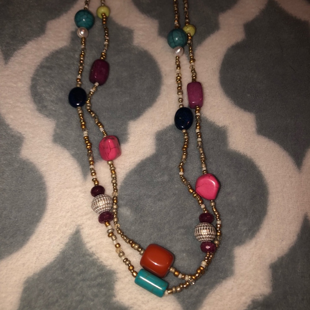 Chico’s long Layered Necklace